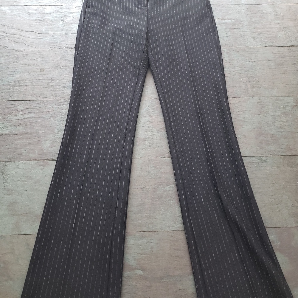 REBECCA TAYLOR CLASSIC PINSTRIPE PANT